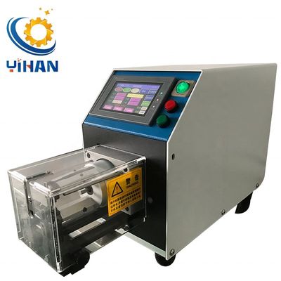 YH-4806D Máquina de extracción rotativa automática de cable coaxial con interfaz de pantalla táctil