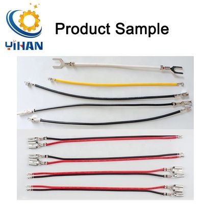 4000PCS/h Máquina de encrucijado de dos cabezas de alta productividad para terminales de cable de cobre