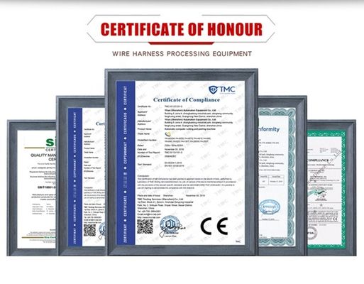 Equipo de fabricación de cables YH-16A para cortar y desprender