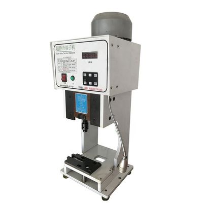 Máquina semiautomática de compresión con conector de terminales de compresión con 30 mm/40 mm de carrera