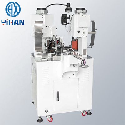 Máquina terminal de doble cabeza multifunción de alta productividad para operación automática
