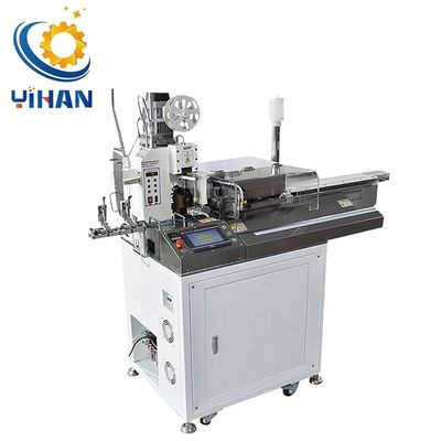 Máquina de desmontaje de alambre totalmente automática, torsión, inmersión de estaño y automática de terminales