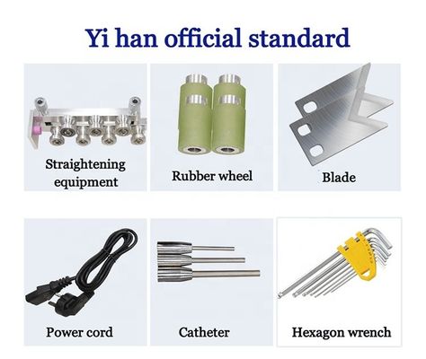 YH-900-08 Máquina automática de corte y extracción de alambre con pantalla táctil para soporte en línea