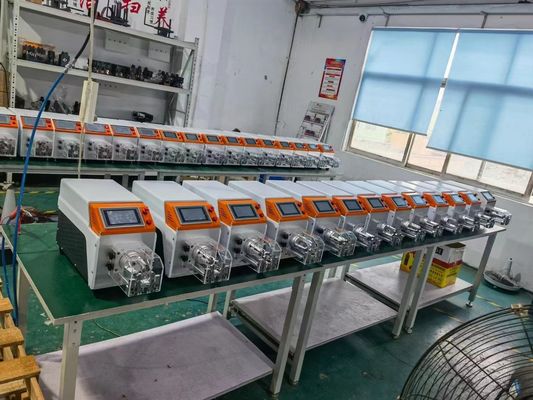 1-9 Capa RG58 Máquina de extracción de alambre de cable microcoaxial para operación semiautomática