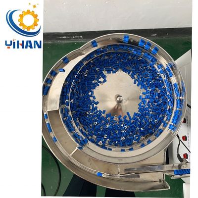 Máquina de trituración de placas de alimentación de terminales de vibración semiautomática para terminales sueltos
