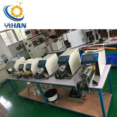 YH-4806D Máquina de extracción rotativa automática de cable coaxial con interfaz de pantalla táctil