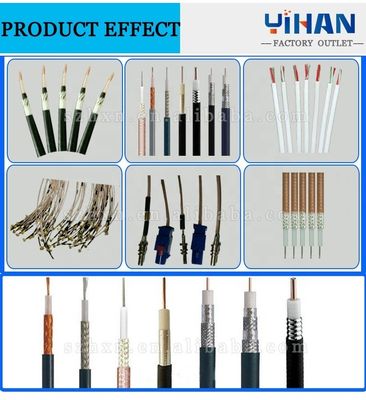 YH-4806D Máquina de extracción rotativa automática de cable coaxial con interfaz de pantalla táctil