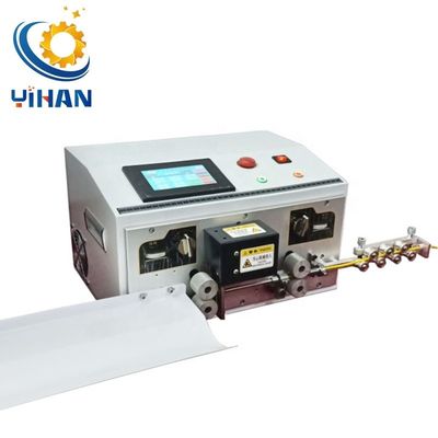 Máquina de corte de cables de doble alambre para pelar y despejar con alta capacidad y automatización