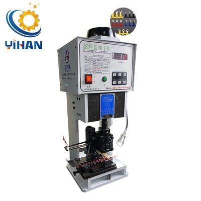 Máquina semiautomática de trituración de tubos eléctricos de 440*400*720 mm para terminales de ferrules JST