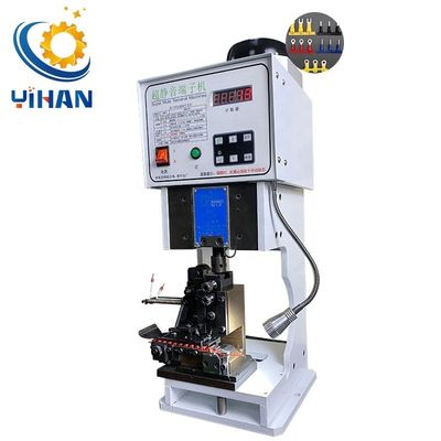 Máquina semiautomática de trituración de tubos eléctricos de 440*400*720 mm para terminales de ferrules JST