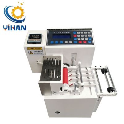 Máquina de corte de tuberías de Guangdong Cinturones de nylon Rollo de cuerda de tejido de corte de tiras de tuberías