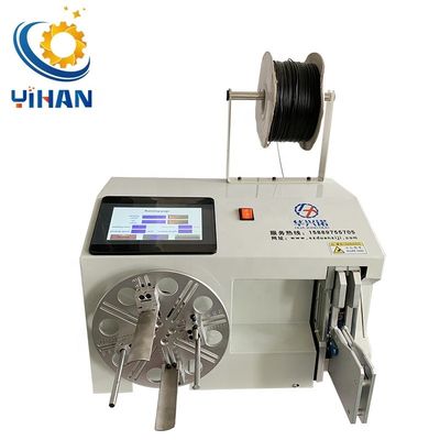 longitud de unión 120-200mm AC220V 50HZ / 60HZ máquina de enrollamiento de alambre de aluminio automático completo