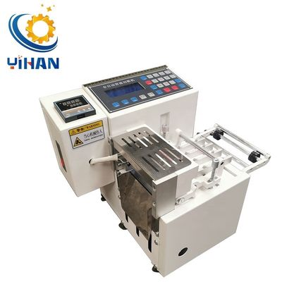 Máquina de corte de tuberías de Guangdong Cinturones de nylon Rollo de cuerda de tejido de corte de tiras de tuberías
