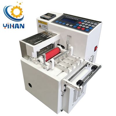 Máquina de corte de tuberías de Guangdong Cinturones de nylon Rollo de cuerda de tejido de corte de tiras de tuberías