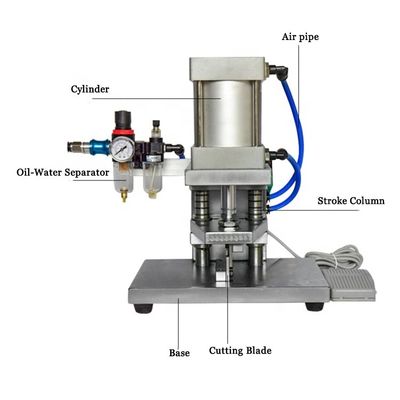 Máquina de corte de alambre de cable neumático de gran cuadrado para 10 a 150 mm2 de alambre BVR 50 tiempos