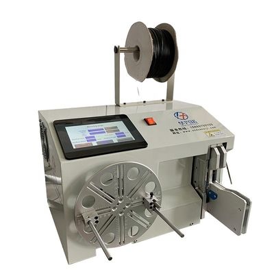 Envase de cable eléctrico plano de potencia ajustable para enrollamiento manual y automático de bobinas
