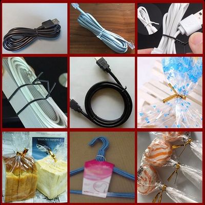 Máquina para atar bandas y cables de caucho de silicona con fuente de alimentación de 200W