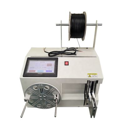 Motor eléctrico bobina de alambre de cobre enrollamiento y máquina de unión alrededor del diámetro del círculo