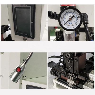 YH-2000-RY Máquina semiautomática de conexión de terminales de cable envuelto con múltiples núcleos