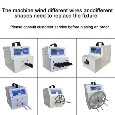 Máquina de enrollamiento de cable de cable de alimentación YH-400W con velocidad de husillo ajustable continuamente