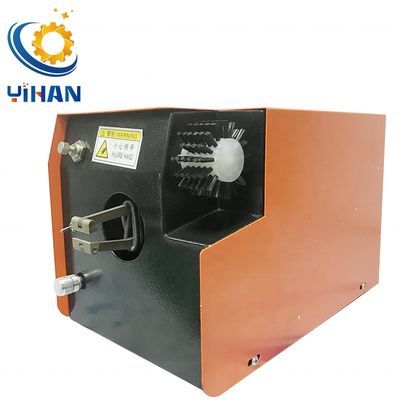 Máquina de cepillado de alambre blindado de 10W con capacidad de revuelo de alambre trenzado