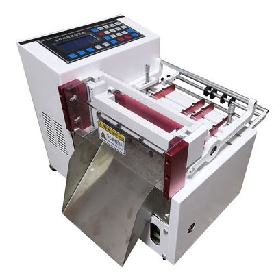 Máquina de cortar cinta adhesiva automática de cinturón de níquel de aluminio con función de corte