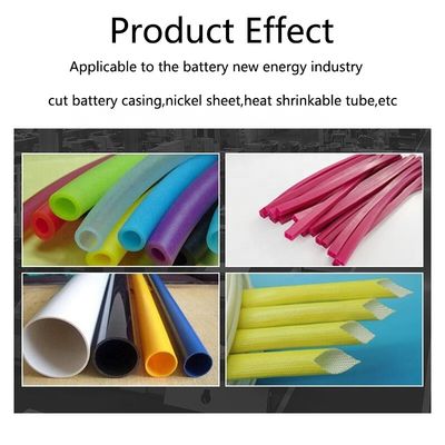 Máquina de cortar cinta adhesiva automática de cinturón de níquel de aluminio con función de corte