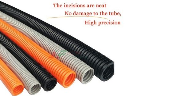 Corte automático de tubos para tuberías de plástico circular