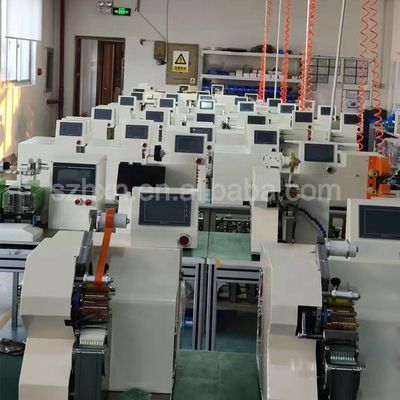 Máquina de bobinado de cinta de PVC continua de alambre eléctrico de ancho de cinta multifuncional de 15-45 mm