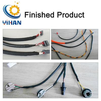 Máquina de cinta de cableado de alambre de arnés de cinta para cables eléctricos de diámetro de arnés de 20-55 mm