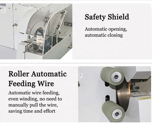 Máquina profesional de fijación de cintas con arneses de alambre automático para la industria automotriz