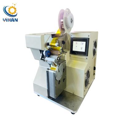Máquina de bobinado de cinta de punto de tubo de arnés de alambre potente con fuente de alimentación de 220V 50-60HZ