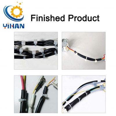 Apoyo en línea Auto ajustable corbatas de cremallera duradera auto-bloqueo de nylon corbatas de cable de cremallera máquina
