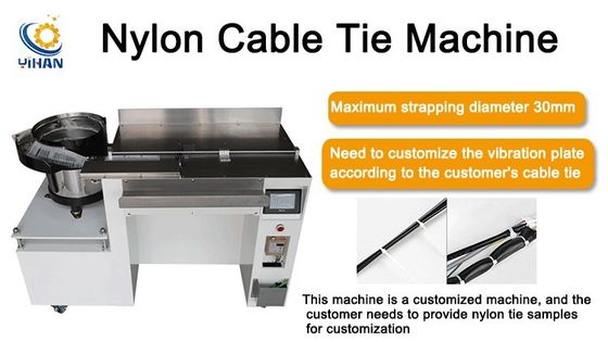 YH-100L Máquina automática de envasado de cable de nylon y alimentador eléctrico vibratorio para el envase
