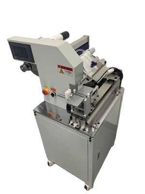 Máquina de etiquetado de media cuerda de alambre con alta precisión y presión de aire de 0,4-0,6Mpa