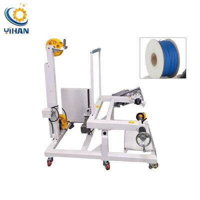 300 kg Máquina de carga máxima de cable de cable de pago de cable con alimentador de alambre y 700MM de viaje por ferrocarril