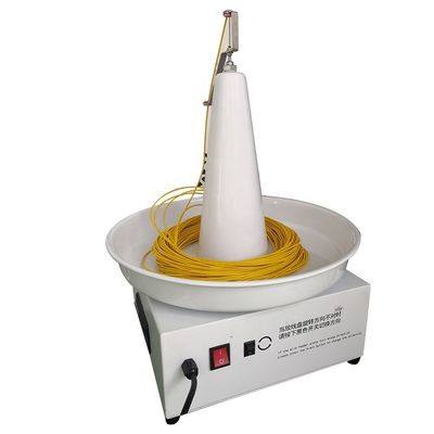 Máquina de desenrollamiento de alambre de cable pequeño de 9 kg de capacidad con alimentador automático rotativo de bobina de alambre