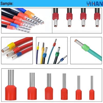 Equipo de compresión por torsión para cable duro 0.5-4mm2