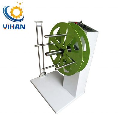 Máquina de desenrollamiento de alambre de cable pequeño de 9 kg de capacidad con alimentador automático rotativo de bobina de alambre