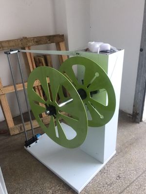 Cuatro ejes de velocidad ajustable de cable de carga de bobina de alimentación automática de alambre para máquinas automáticas