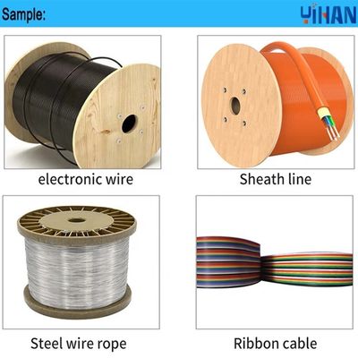 AC220V 50/60HZ Alimentación eléctrica Máquina automática de alimentación de cables de alambre para carretes de carga pesada