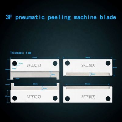 3F Máquina para pelar el alambre del núcleo Cuchillo de desmontaje neumático